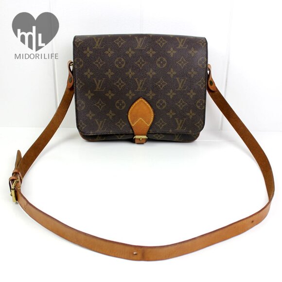 LOUIS VUITTON Vintage Monogram Cartouchiere Crossbody - Picture 5 of 16